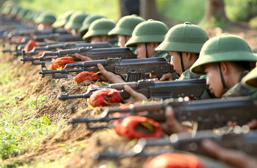 Luyện quân ở ‘Trung đoàn gió’