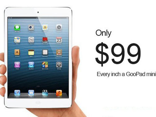 Sốc với iPad mini 'made in Trung Quốc' giá 99 USD