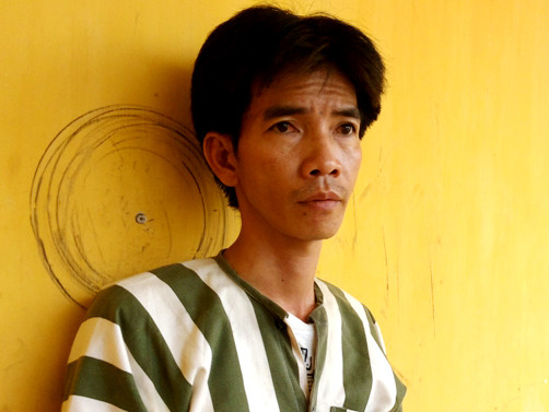 Huy đang bị giam tại cơ quan công an