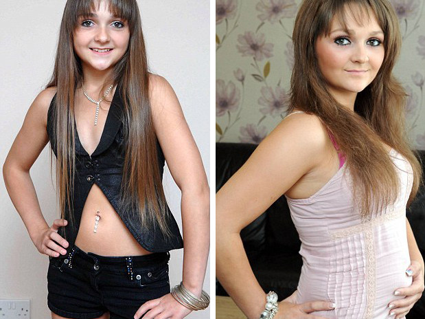 Cư dân mạng xôn xao vì người mẫu 16 tuổi mang bầu