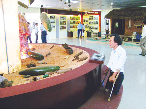 Trung tâm trưng bày hoạt động bom mìn nhân đạo tỉnh Quảng Trị do Renew tài trợ