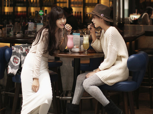 Legging liền váy - 'hot item' mùa đông này