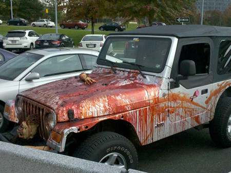 Lễ hội Halloween và những chiếc xe ‘rùng rợn’