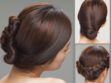 Bốn kiểu tóc búi Hàn Quốc cực đẹp