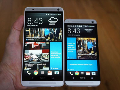 So sánh HTC One Max với HTC One