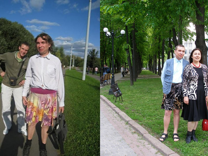 Cuộc sống khốn khổ của người đàn ông nghiện... mặc váy