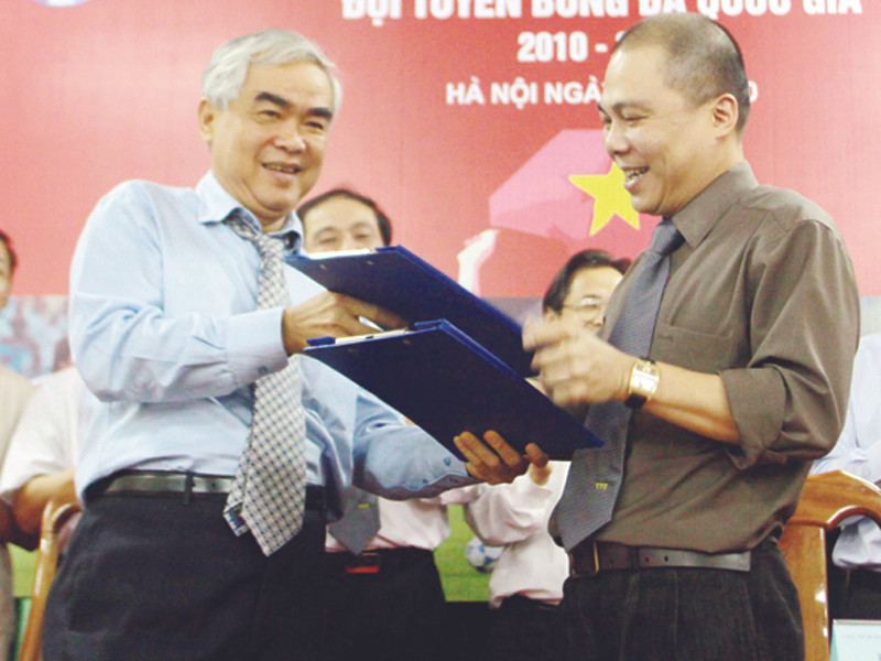 Đã có kết luận thanh tra hợp đồng bản quyền truyền hình giữa VFF và AVG Ảnh: VSI