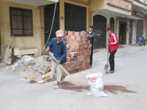 Hiện trường vụ tai nạn