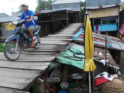 Cận cảnh 'ngôi nhà'... nguy hiểm nhất Việt Nam