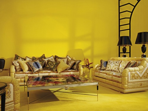 Sành điệu với nội thất hàng hiệu Versace Home