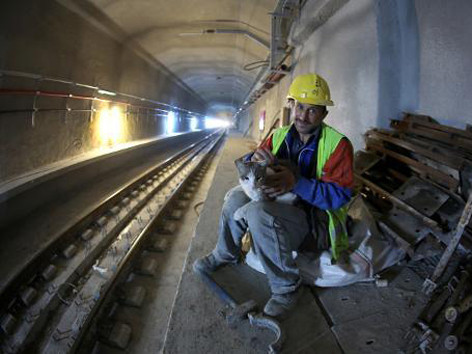 Khánh thành hầm ngầm nối hai lục địa Á-Âu