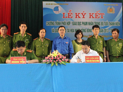 Chung tay cảm hóa phạm nhân tuổi thanh niên