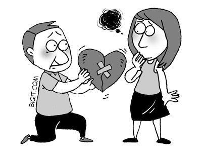 Cô gái chơi trò xúc xắc trái tim