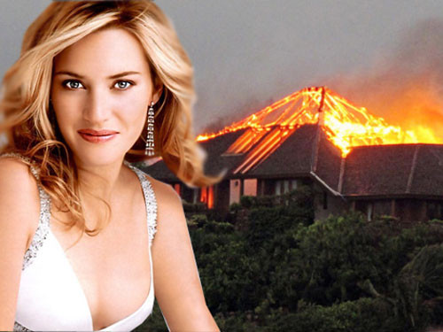 Kate Winslet thoát chết trong gang tấc