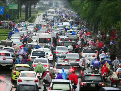 Bạn đọc hiến kế giải bài toán giao thông Hà Nội