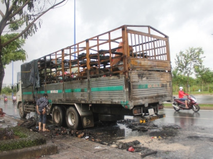 Hiện trường vụ cháy