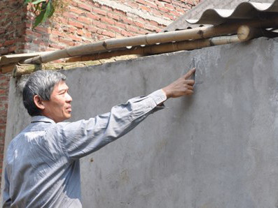 Nạn nhân tại hiện trường vụ án