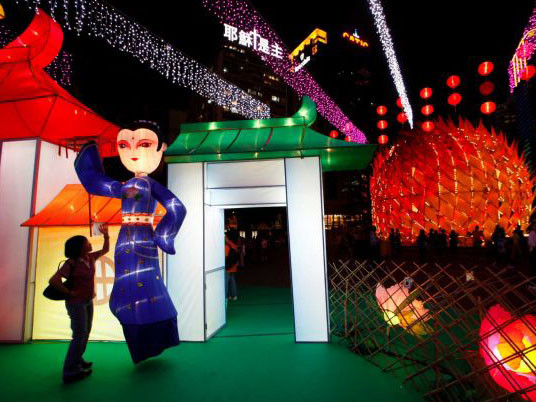 Châu Á rộn ràng trong Tết Trung Thu