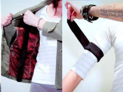 'Biến' quần áo thành nhạc cụ