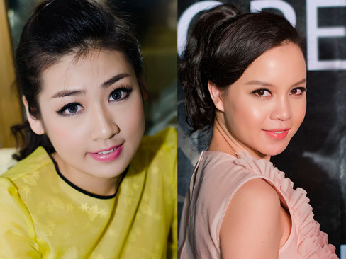 Hai Á hậu Việt Nam rạng rỡ khoe nhan sắc