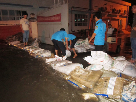 Sài Gòn chạy lụt