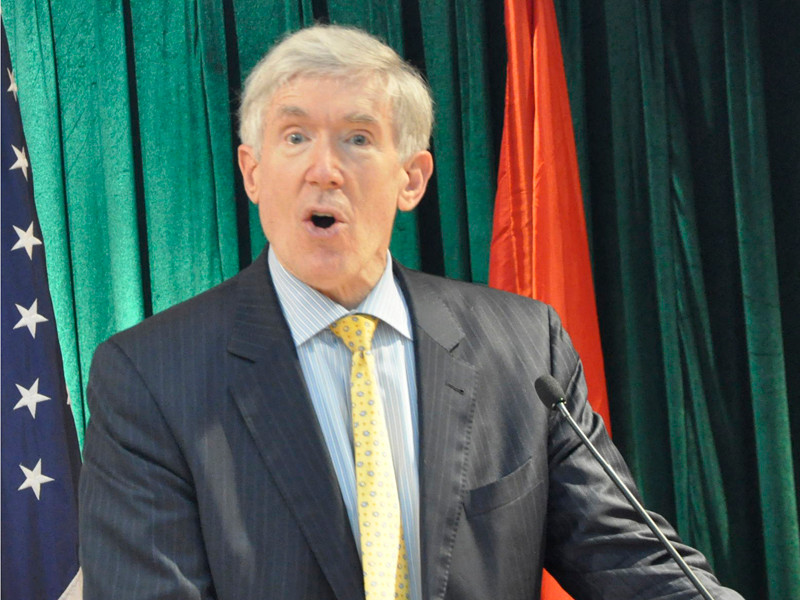 Thứ trưởng Ngoại giao Mỹ giao lưu với SV Đại học Kinh tế Quốc dân