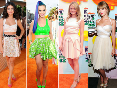 Sao teen đọ dáng trên thảm đỏ Kids' Choice Awards