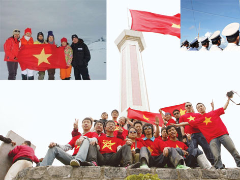 'Phượt' ngắm cờ Tổ quốc