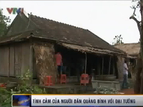 Người dân Quảng Bình tiếc thương Đại tướng Võ Nguyên Giáp