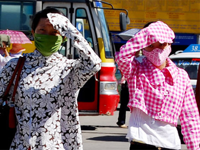 Miền Bắc nắng nóng gay gắt