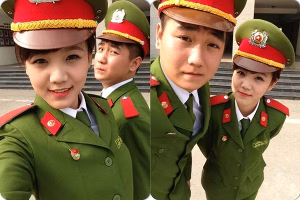 Nữ sinh cảnh sát gây sốt cộng đồng mạng