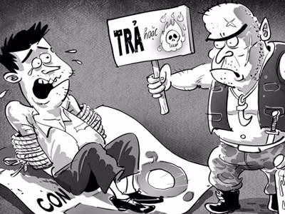 Tông xe, tưới xăng thiêu sống để...siết nợ