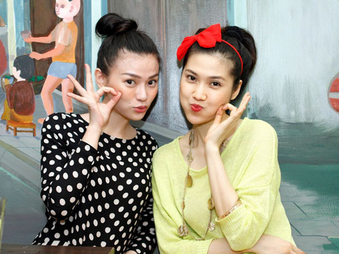 Siêu mẫu Thu Hằng xì tin làm bà chủ