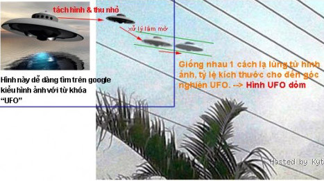 Cư dân mạng bóc mẽ trò lừa ‘đĩa bay’ ở Thanh Hóa