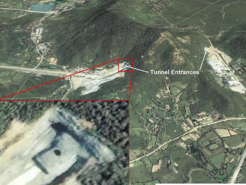 Hình ảnh phân tích Vạn lý trường thành dưới lòng đất qua vệ tinh