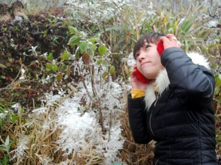 Sa Pa trắng trời băng tuyết