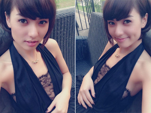 Hồng Quế gầy gò, lộ vòng một khiêm tốn