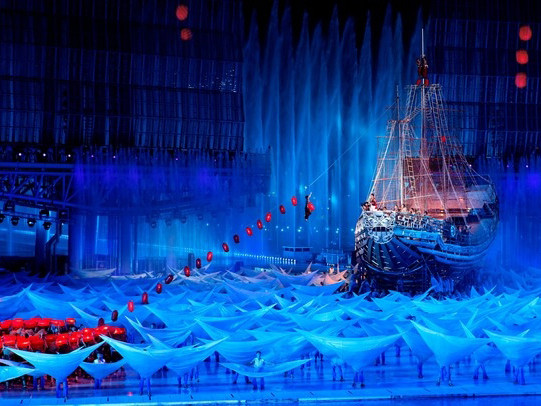 Hoành tráng lễ khai mạc ASIAD 16