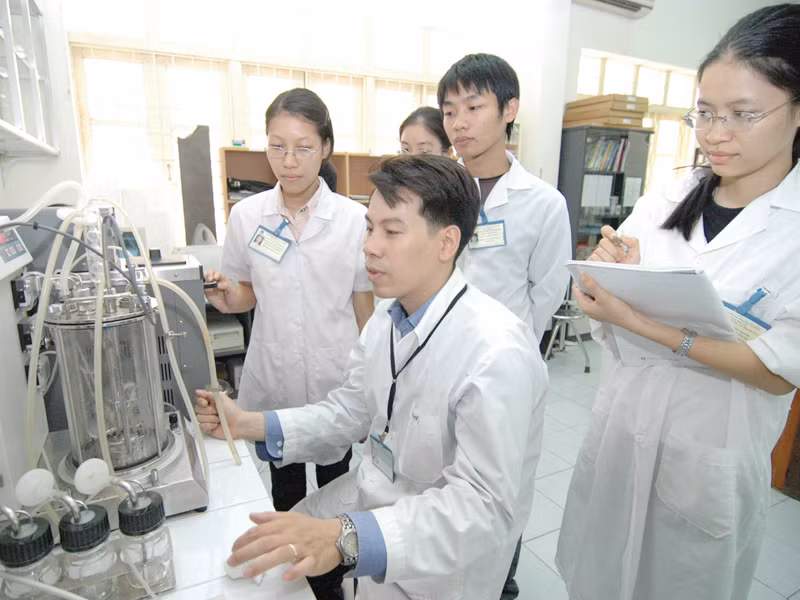 Các trường ĐH, CĐ di dời ra ngoại thành sẽ có cơ sở nghiên cứu, thí nghiệm hiện đại hơn nội đô	Ảnh: Hồng Vĩnh