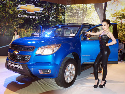 Cận cảnh Chevrolet Colorado LTZ