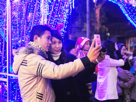 Những khoảnh khắc ấm áp đêm Noel 2012