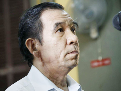 Bị cáo Sỹ trước tòa. Ảnh: Hữu Vinh