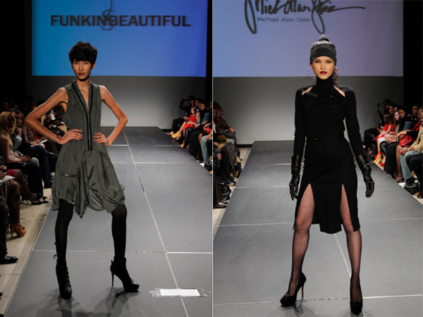 Tuyết Lan, Hoàng Thùy tự tin trên sàn diễn NY