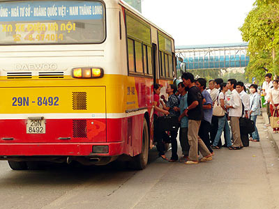 Báo cáo định kỳ việc đi làm bằng xe buýt