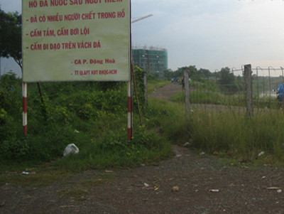 Vớt được thi thể dưới hồ đá Đại học Quốc gia