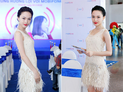 Hoa hậu Phương Nga kín đáo mà vẫn quyến rũ