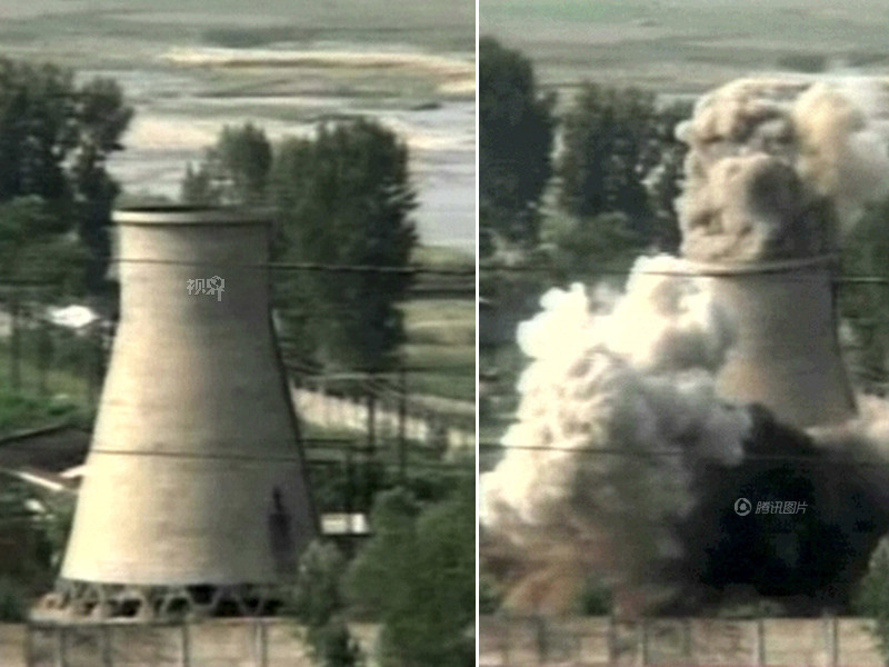 Một lò phản ứng hạt nhân ở Triều Tiên