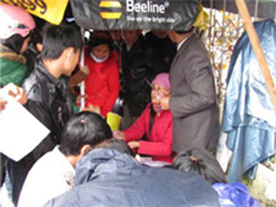 Các điểm cò luôn tấp nập