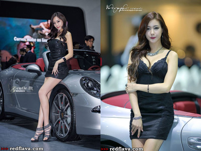 Sắc đen quyến rũ trong triển lãm xế hộp