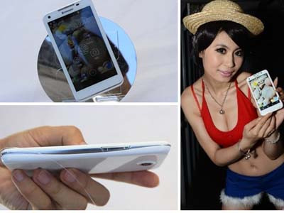 'Galaxy Note' giá rẻ của Lenovo